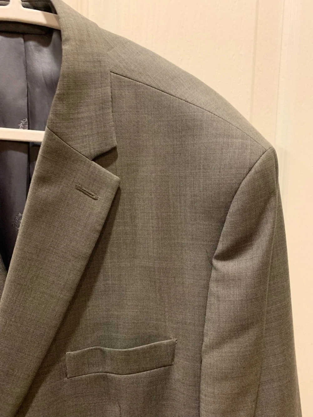 Ralph Lauren Men's Blazer Wool Blend Olive Green Two-Button Sport Coat Sz 46R